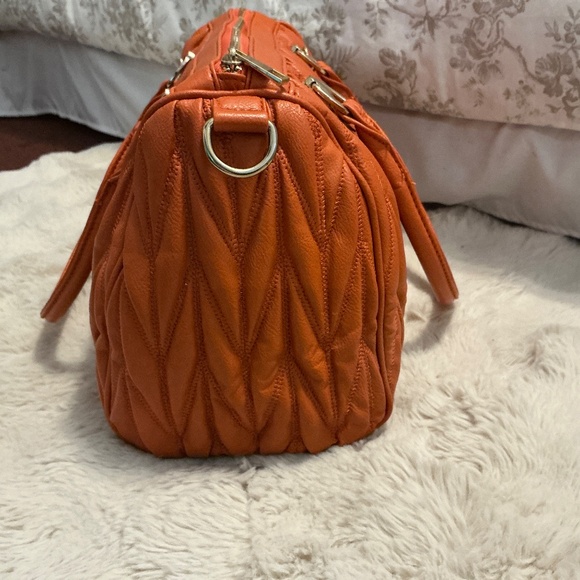 MMS Vegan Leather Satchel - Picture 2 of 6